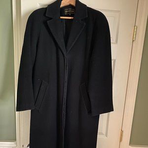 KRISTEN BLAKE black wool coat, size 8